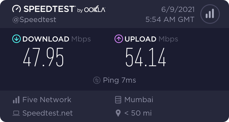 Check network speed for Linux VPS3