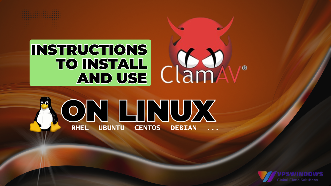 Instructions to install and use ClamAV 2