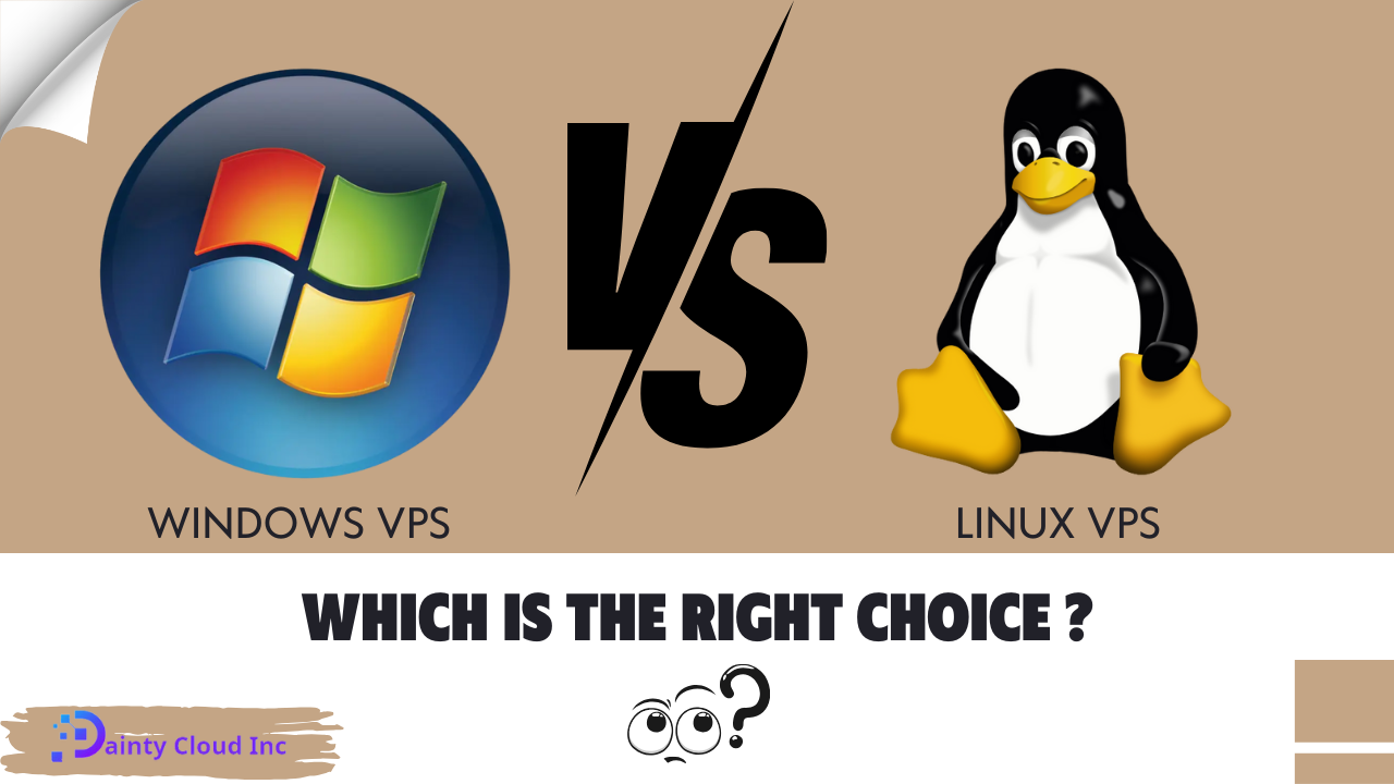 choose Windows VPS or Linux VPS